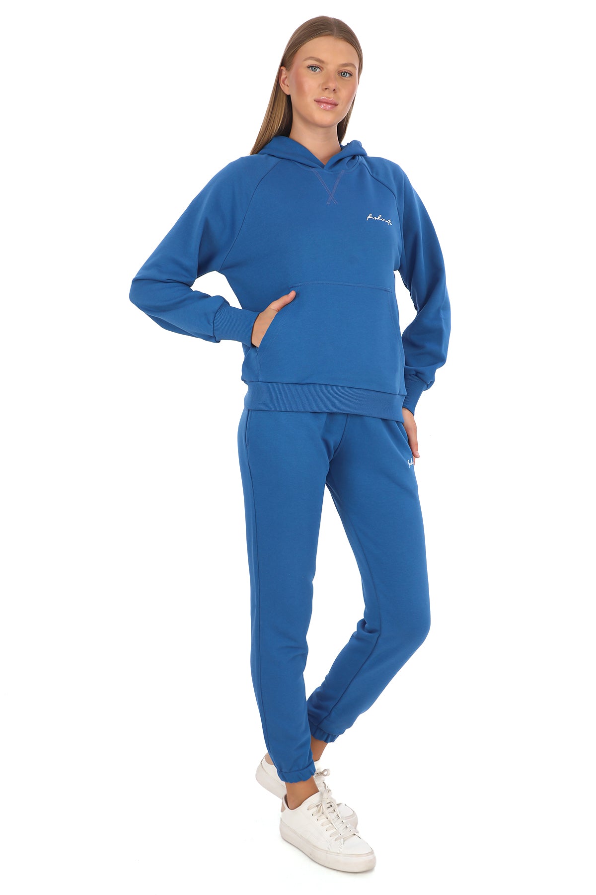 Blue Premium Hoody Set