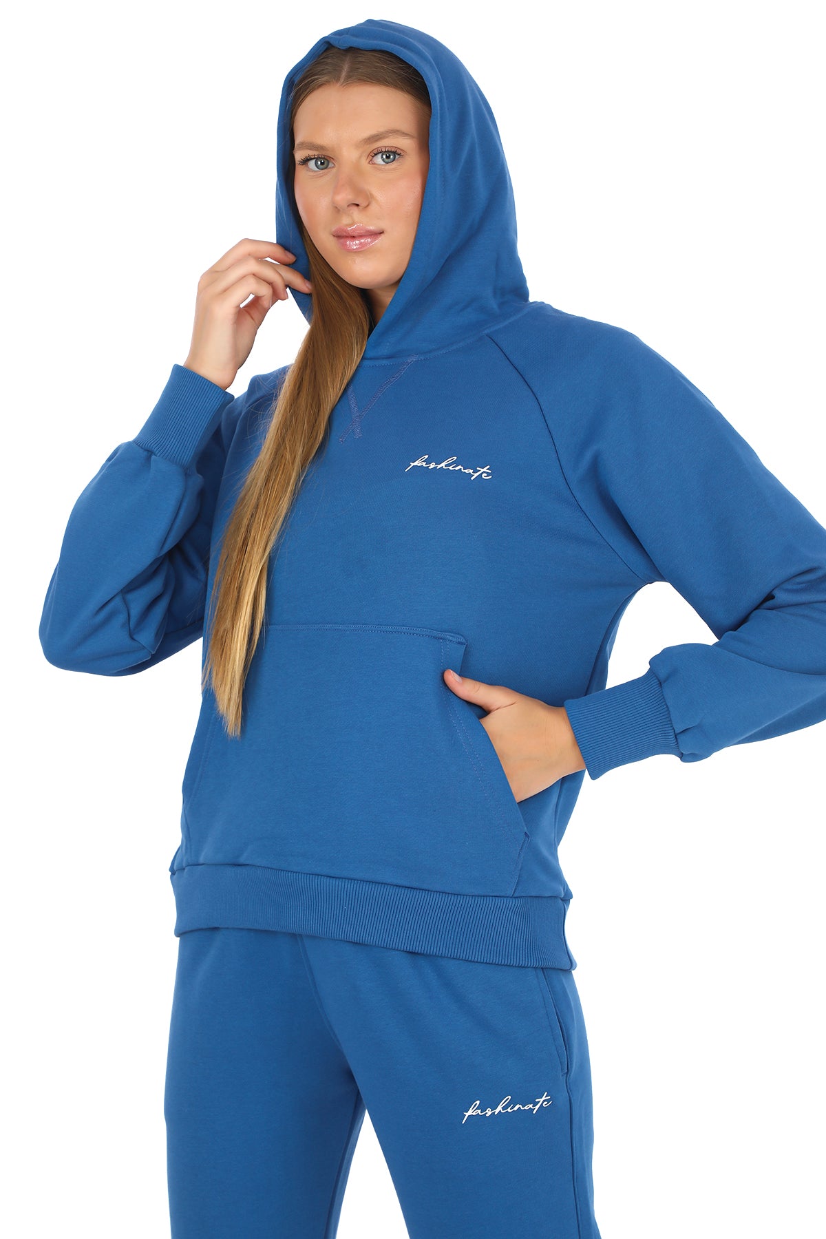 Blue Premium Hoody Set
