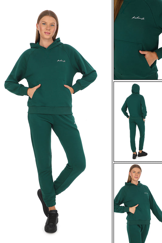 Green Premium Hoody Set