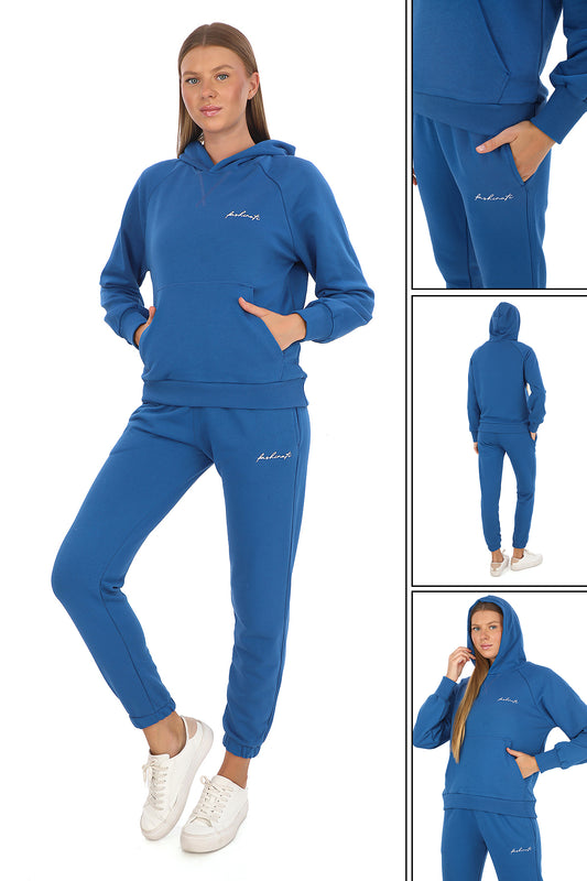 Blue Premium Hoody Set